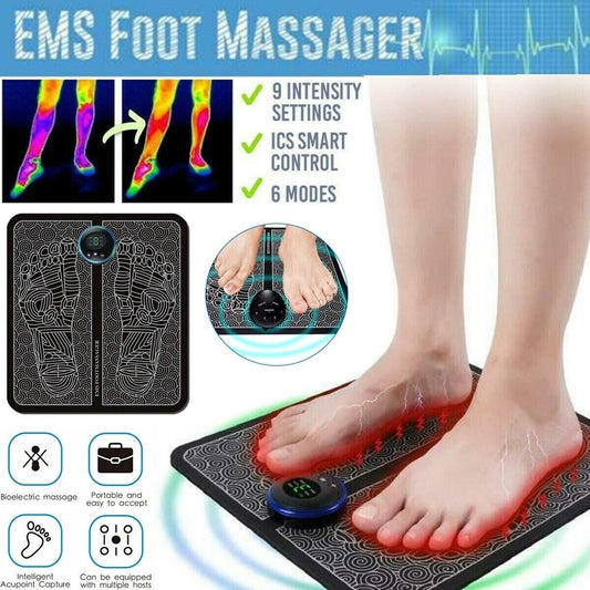 EMS Electric Foot and Leg Muscle Massager