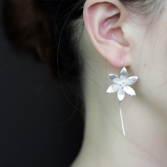 Lotus earrings for women