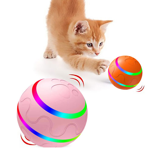 NEW! Wicked self rolling intelligent Pet Toy