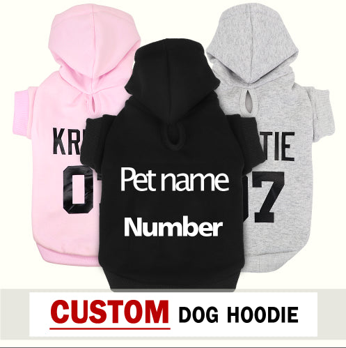 Pet Clothing Dog Hoodie Custom