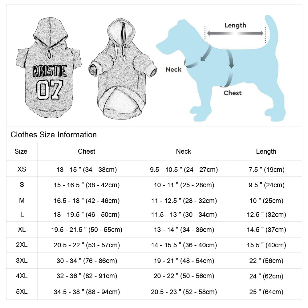 Pet Clothing Dog Hoodie Custom