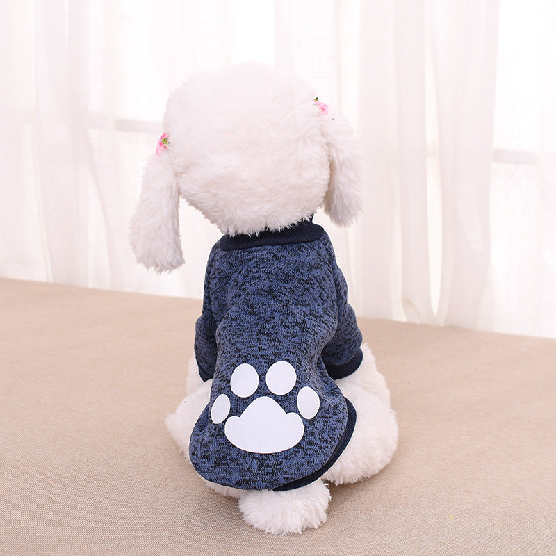 Pet Clothing Two-legged Sweater Teddy