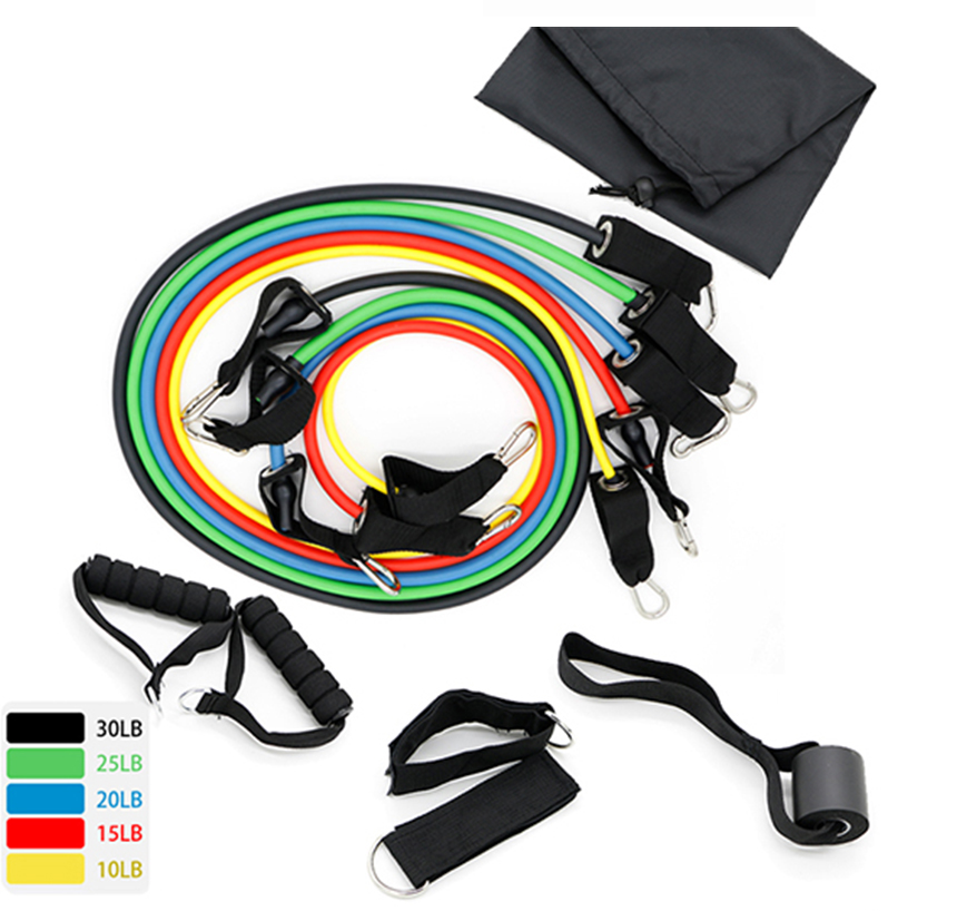 Latex Resistance Bands CrossFit Yoga Workout