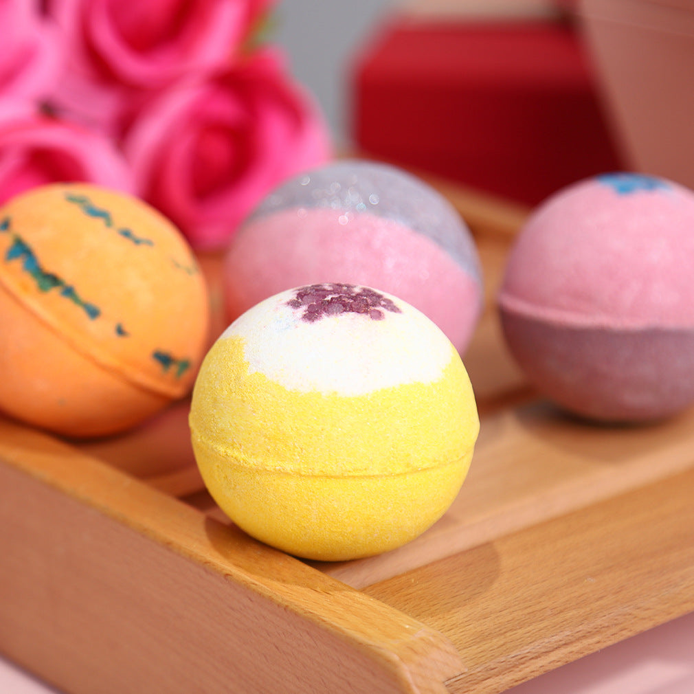 Multi-Bubble Bath Oil Bath/Foot Bath Salt Ball