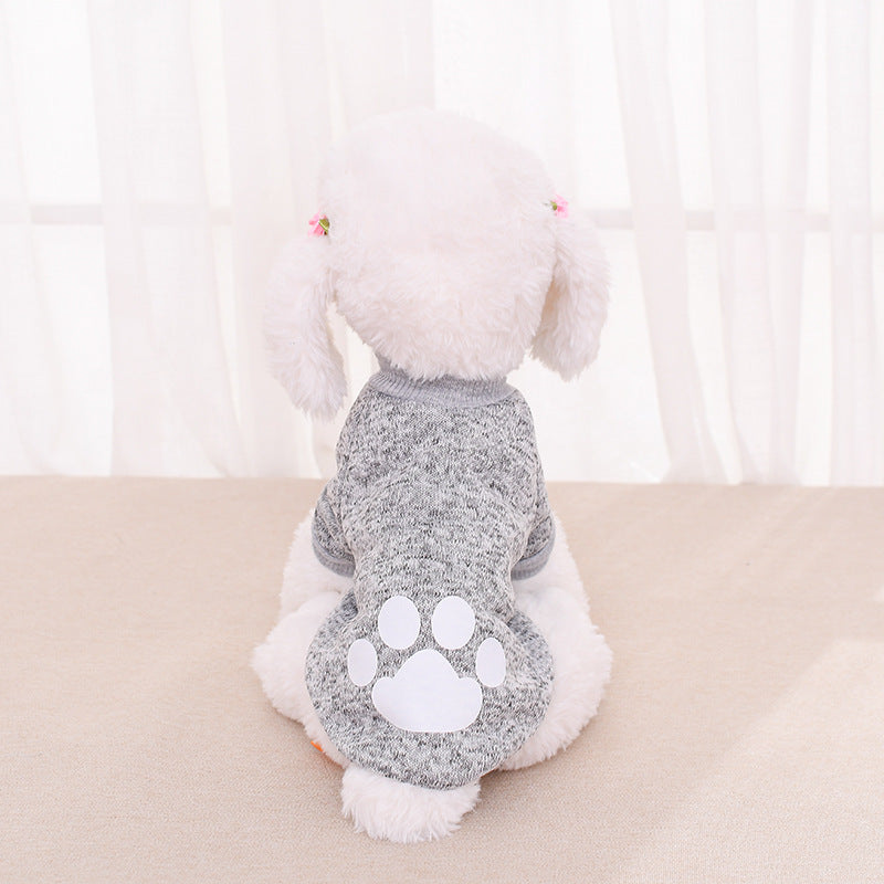 Pet Clothing Two-legged Sweater Teddy