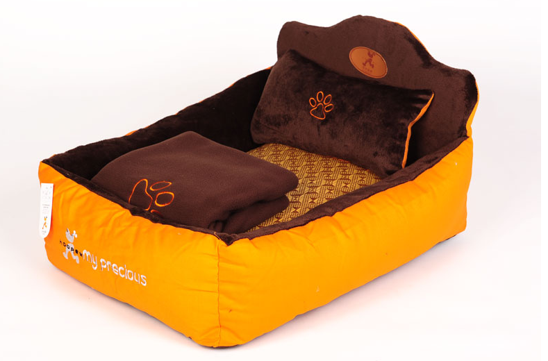 Three-piece Doghouse Pets Bed Removable