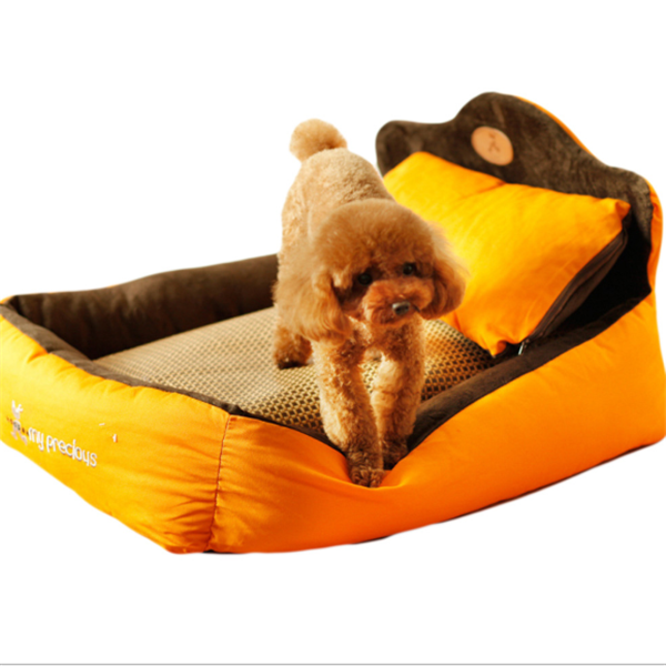 Three-piece Doghouse Pets Bed Removable