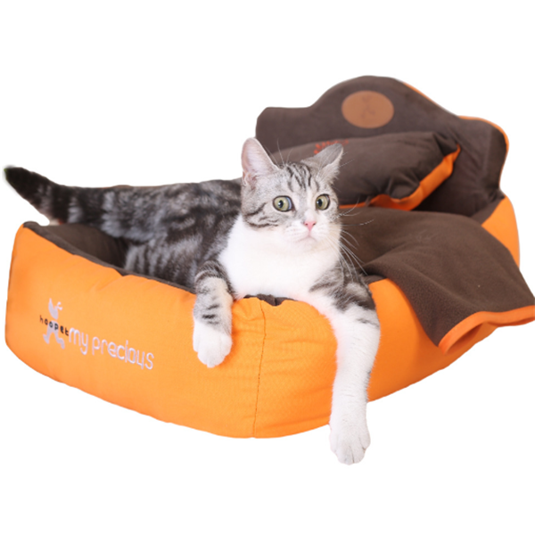 Three-piece Doghouse Pets Bed Removable