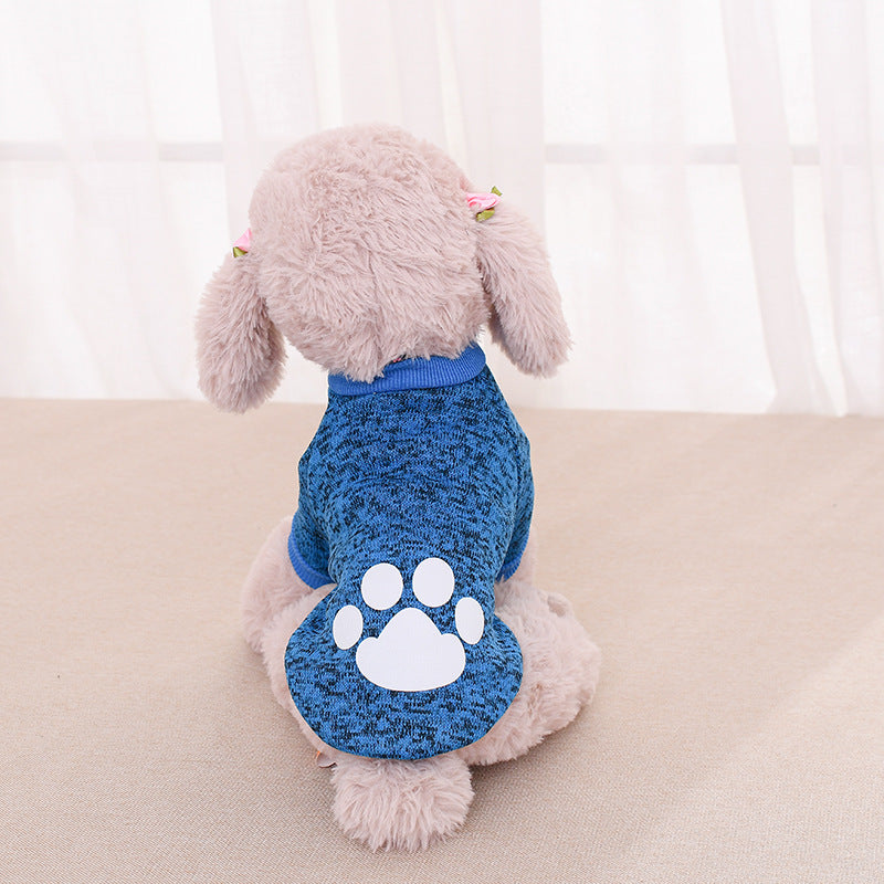 Pet Clothing Two-legged Sweater Teddy