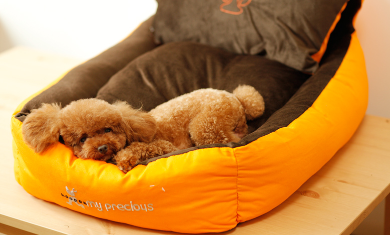 Three-piece Doghouse Pets Bed Removable