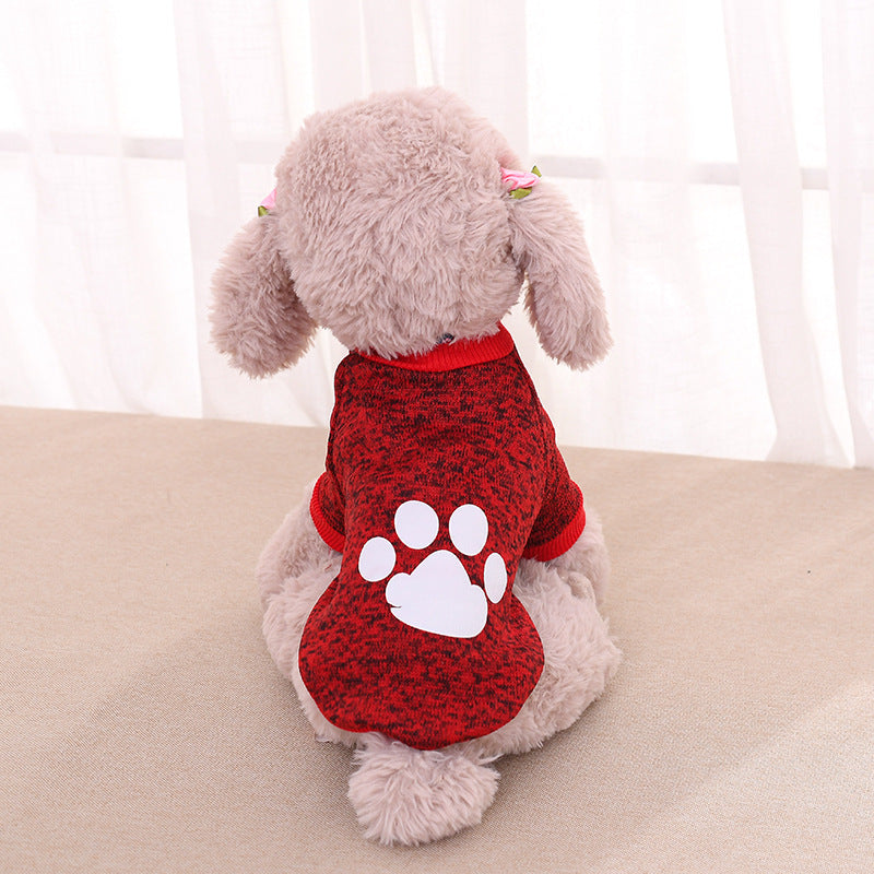 Pet Clothing Two-legged Sweater Teddy