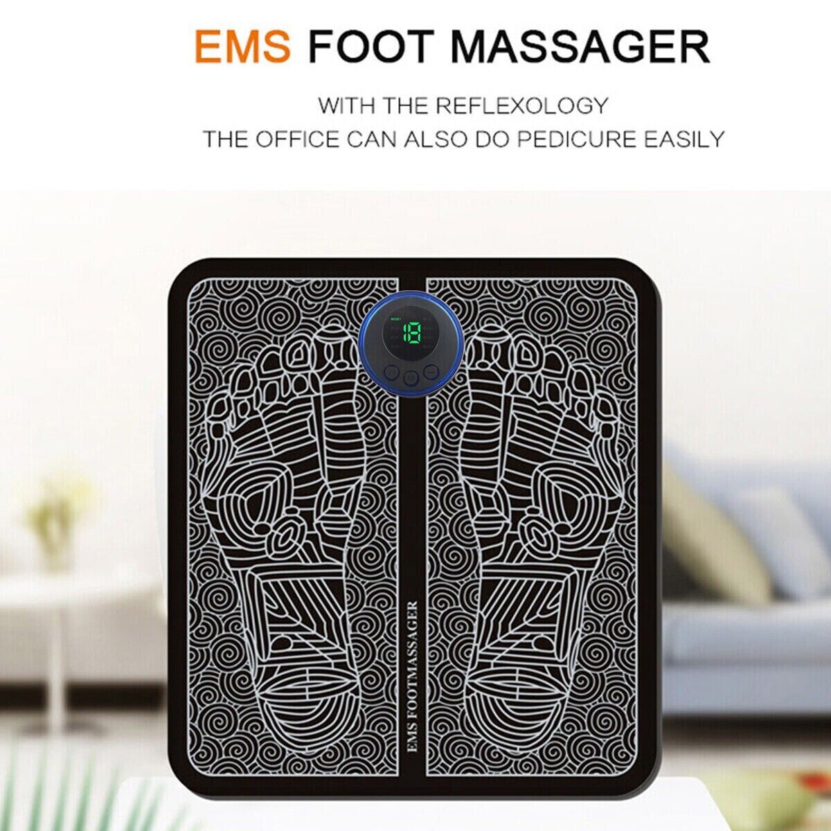 EMS Electric Foot and Leg Muscle Massager