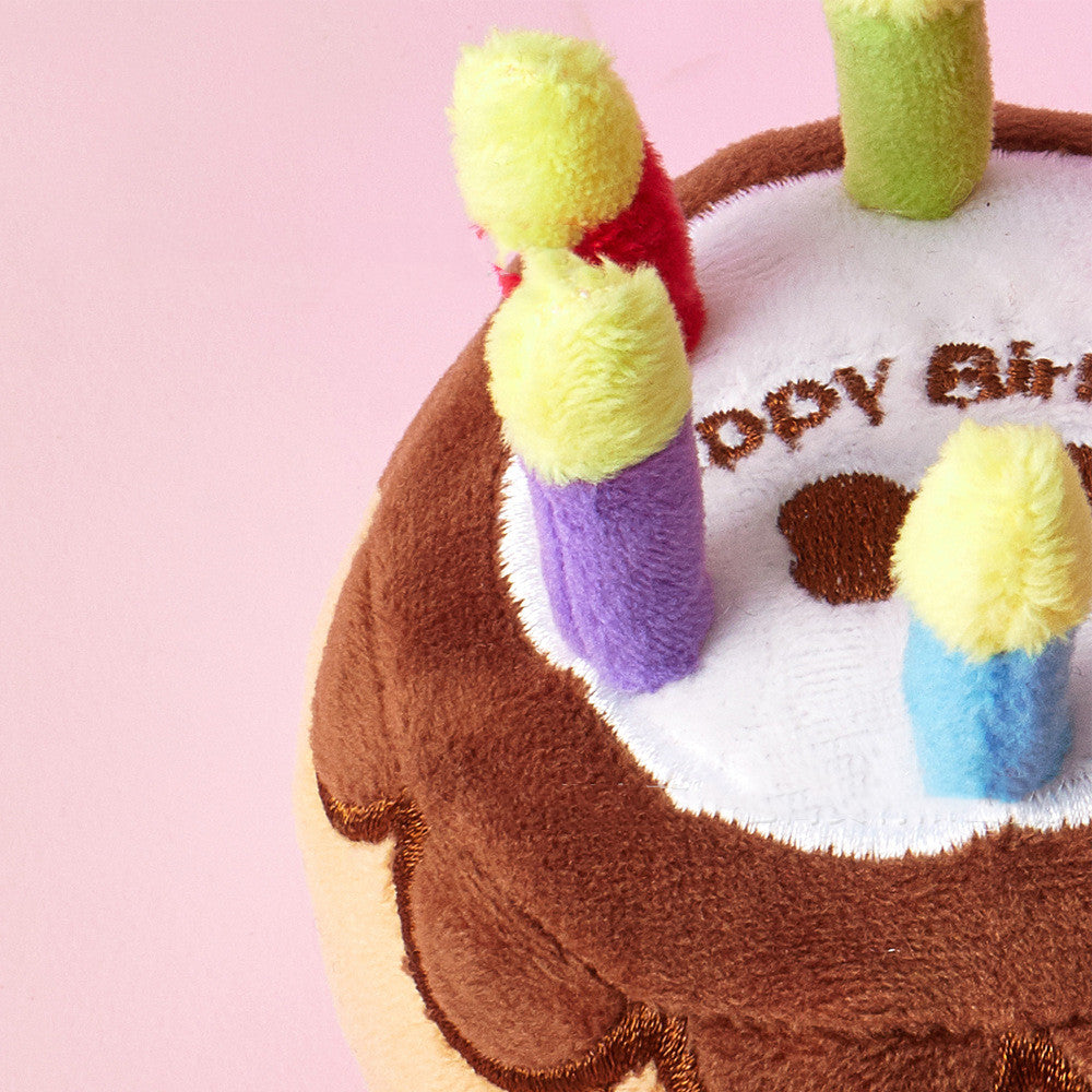 Pet Plush Toy Pet Birthday Candle Cake